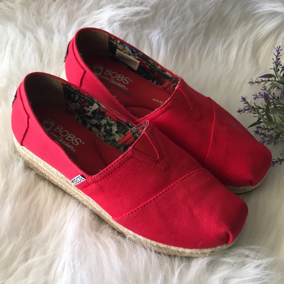 skechers bobs red